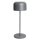 Olympia Siena Tischlampe Runder Dom Grau 300mm