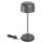 Olympia Siena Tischlampe Runder Dom Grau 300mm