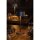 Olympia Siena Tischlampe Runder Dom Grau 300mm