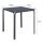Bolero Adeline Stahl quadratischer Tisch 700mm Schieferblau