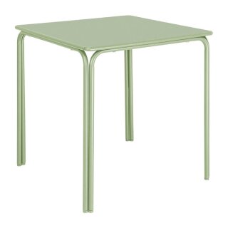 Bolero Adeline Stahl Quadratischer Tisch 700mm Hellgrün