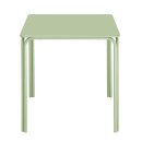 Bolero Adeline Stahl Quadratischer Tisch 700mm Hellgrün