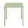Bolero Adeline Stahl Quadratischer Tisch 700mm Hellgrün
