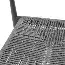 Bolero Eden PE Twist Rattan Outdoor-Sessel Charcoal (4 Stück)