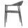 Bolero Eden PE Twist Rattan Outdoor-Sessel Charcoal (4 Stück)