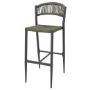 Bolero Eden PE Twist Rattan Outdoor Barhocker Grün...