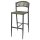 Bolero Eden PE Twist Rattan Outdoor Barhocker Grün (2 Stück)