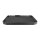 Olympia Kristallon Polypropylen Fast-Food-Tablett Schwarz Mittel 415mm