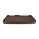Olympia Kristallon Fast-Food-Tablett braun 41,5 x 30,5cm