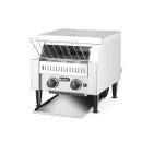 Gastro Durchlauftoaster 2 Reihen Edelstahl