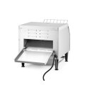 Gastro Durchlauftoaster 2 Reihen Edelstahl