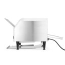 Gastro Durchlauftoaster 2 Reihen Edelstahl