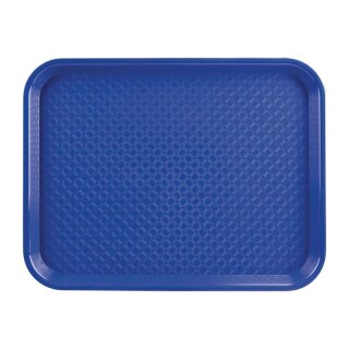 Olympia Kristallon Fast-Food-Tablett blau 41,5 x 30,5cm