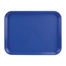 Olympia Kristallon Fast-Food-Tablett blau 41,5 x 30,5cm