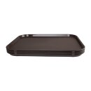 Olympia Kristallon Fast-Food-Tablett braun 45 x 35cm