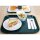 Olympia Kristallon Fast-Food-Tablett grün 45 x 35cm