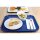 Olympia Kristallon Polypropylen Fast Food Tablett Blau Groß 450mm