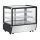 Polar G-Serie Tischkühlvitrine Schwarz Quadratglas 120Ltr