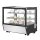 Polar G-Serie Tischkühlvitrine Schwarz Quadratglas 120Ltr