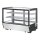 Polar G-Serie Theken-Kühlschrank Schwarz Quadratisches Glas 160L
