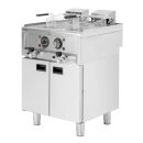 Buffalo 600 Serie freistehende Doppelbehälter-Elektrofritteuse 2x 8Ltr