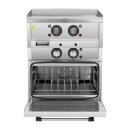 Buffalo 600 Serie freistehende elektrische Grillplatte mit Umluftofen