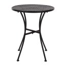 Bolero runder Bistrotisch Stahl schwarz 60cm (15 Stück)