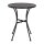 Bolero runder Bistrotisch Stahl schwarz 60cm (15 Stück)