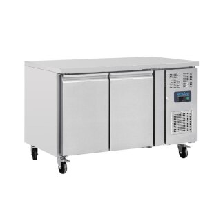 Polar U-Serie Kühltisch mit Doppeltür 282Ltr