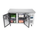 Polar U-Serie Kühltisch mit Doppeltür 282Ltr