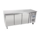 Polar U-Serie Kühltisch mit drei Türen 417Ltr
