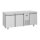 Polar U-Serie Energieeffizienter 3-Türiger Kühltheken-Gefrierschrank 474Ltr