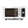 Gastro Mikrowelle mit 25 Liter und 1550 Watt aus Edelstahl
