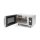 Gastro Mikrowelle mit 25 Liter und 1550 Watt aus Edelstahl
