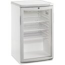 Gastro Kühlschrank mit 1 Glastür - 109 Liter,...