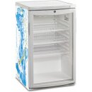 Gastro Kühlschrank mit 1 Glastür - 109 Liter,...