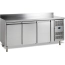 Gastro Kühltisch mit 417 Liter - aus Edelstahl, 3...