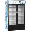 Glastür-Kühlschrank HL 1000 GL - Esta