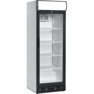 Gastro Kühlschrank Esta 298 Liter - abschließbare Glastür, Umluft, 290 Liter