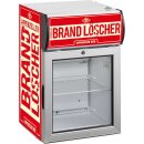 POS Glastürkühlschrank Esta 60 L – Tisch- & Wandkühlschrank, Umluftkühlung, LED, abschließbar