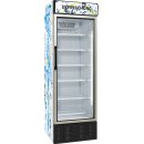 Eco Glastürkühlschrank mit Werbetafel - 298...