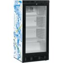 Kühlschrank mit Glastür 222 L – LED...