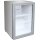 Tischkühlschrank 68 L Silber - Glastür, LED, Statische Kühlung