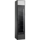 Gastro Glastürkühlschrank mit 160 Liter -...