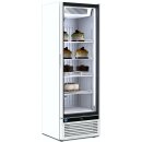 Gastro Kühlschrank mit 420 Liter - Automatische Tauwasserverdunstung, 1 Tür, weiß