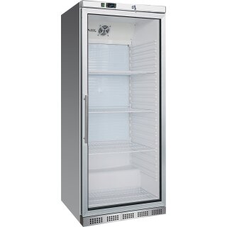Edelstahl Kühlschrank mit 605 Liter - Automatische Abtauung und Tauwasserverdunstung