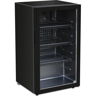 Irap Kühlschrank mit 102 Liter - Automatische Türschließung, schwarz
