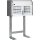 Esta Wandgefrierschrank MTF Mini - beheizte Glastüren, 200 Liter, Umluft