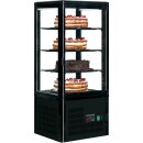 Kühlvitrine UPD80-BLACK - Tefcold