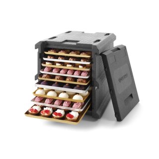 Thermobox 9x 600x400mm, HENDI, Profi Line, 128L, 540x700x(H)640mm